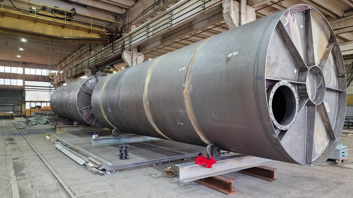 Manufacture of steel tanks - Montagengineering JSC